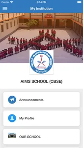 AIMS SCHOOL (CBSE) screenshot 0