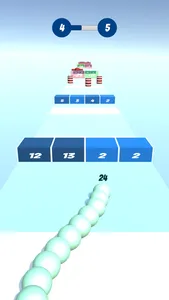 Snake Bricks - 3D Snake Game screenshot 2