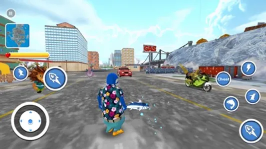 Penguin Hero: Epic Fight Town screenshot 0