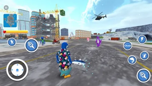 Penguin Hero: Epic Fight Town screenshot 3