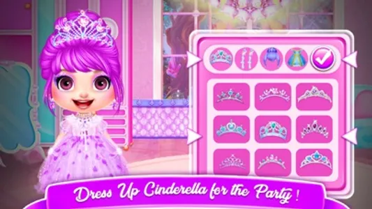 Baby Cinderella Princess Game screenshot 1