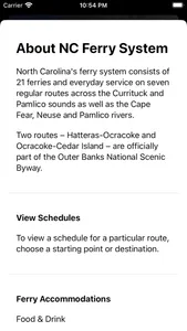 NC Ferry Planner screenshot 4