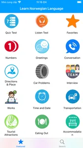 Learn Norwegian Language Pro screenshot 0