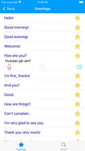 Learn Norwegian Language Pro screenshot 1