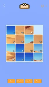 Number Slide Puzzle-Brain Test screenshot 0