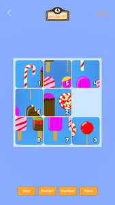 Number Slide Puzzle-Brain Test screenshot 1