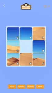 Number Slide Puzzle-Brain Test screenshot 4