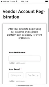 HandMeTickets Entry Booth screenshot 1
