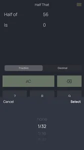 Half That Calculator screenshot 1