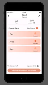 Bills Splitter App screenshot 3