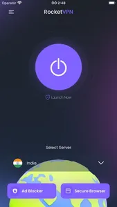 RocketVPN - Private Network screenshot 0