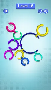 Rotate Rings Lock Sorting Game screenshot 4