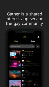 GATHER-gay gathering & dating screenshot 2