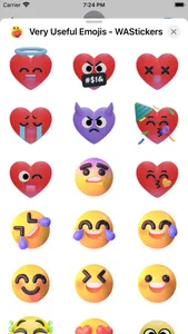 Very Useful Emojis - WASticker screenshot 4