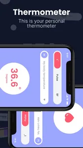 The thermometer body temp арр screenshot 2