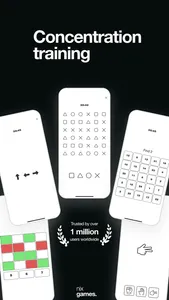 Concentration training. screenshot 0