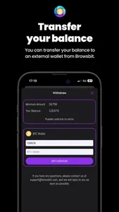 BrowsBit Navega y gana Bitcoin screenshot 4