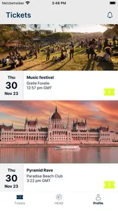 Tickethead Wallet screenshot 1