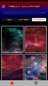 Nebula: Space Wallpaper HD screenshot 1