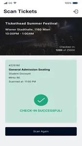 Tickethead Validator screenshot 2