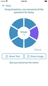Trivix : Daily Trivia Quiz screenshot 2