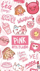 Very PINK stickers! screenshot 0