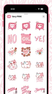 Very PINK stickers! screenshot 5