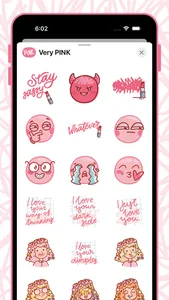 Very PINK stickers! screenshot 6