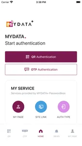 MYDATA+ Passwordless screenshot 2