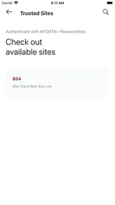 MYDATA+ Passwordless screenshot 4