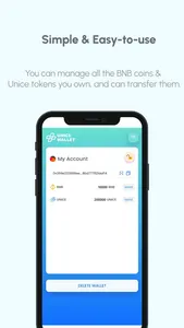 UNICE WALLET screenshot 2