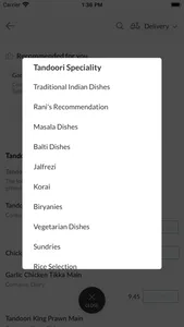 Rani Indian Cuisine screenshot 1