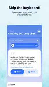 PostPro: AI Generated Posts screenshot 1