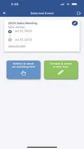 GivBee EventText screenshot 3