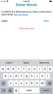 Dollar Words screenshot 1