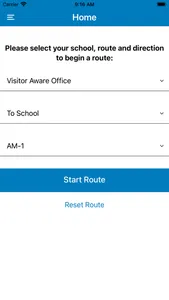 Visitor Aware Bus Manager screenshot 1