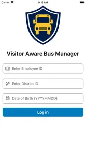 Visitor Aware Bus Manager screenshot 2