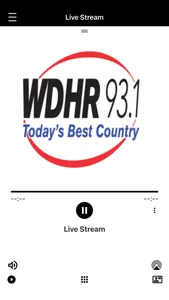 93.1 WDHR Today's Best Country screenshot 0