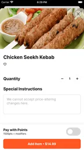 Bamba's Indian Food Bar screenshot 2