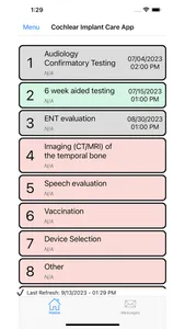 Cochlear Implant Care App screenshot 1