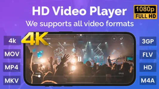 HD Video Player - Movie Player screenshot 0