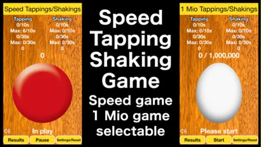 Speed tapping & shaking game screenshot 0