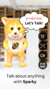 Sparky : Talk to AI Friend AR screenshot 2