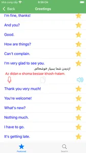 Learn Persian Language Farsi screenshot 1