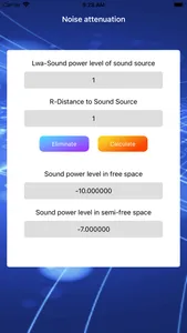 Noise attenuation screenshot 2