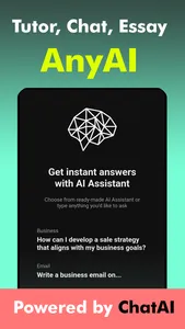 AnyAI - Chat, Task, Assistant screenshot 0