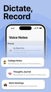 Voice Notes: Speech to Text screenshot 1