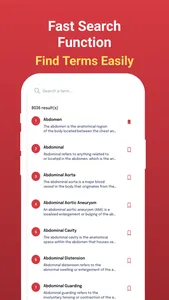 8000+ Medical Terms Dictionary screenshot 2