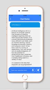Chat Ai Mentor screenshot 1