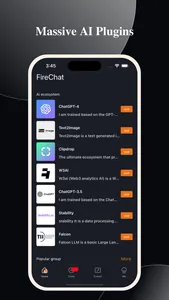 FireChat - AI social platform screenshot 0